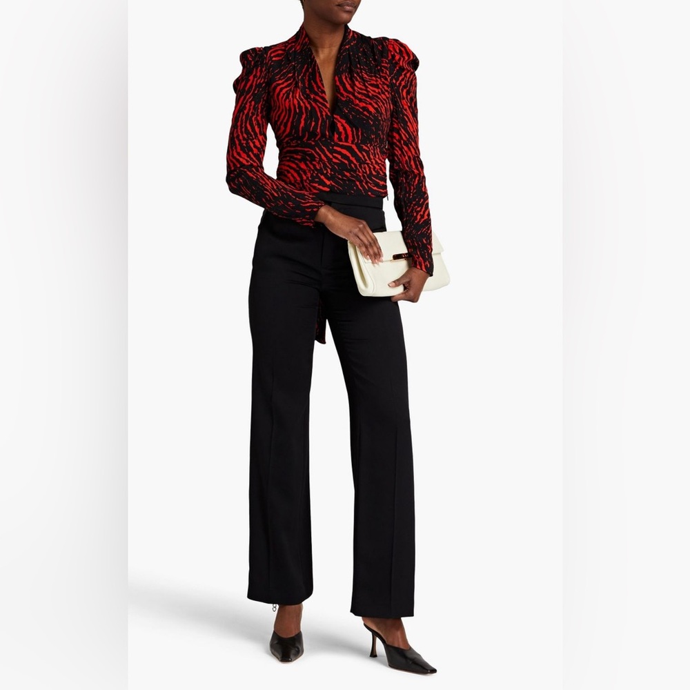 Proenza Schouler Ruche Printed Top